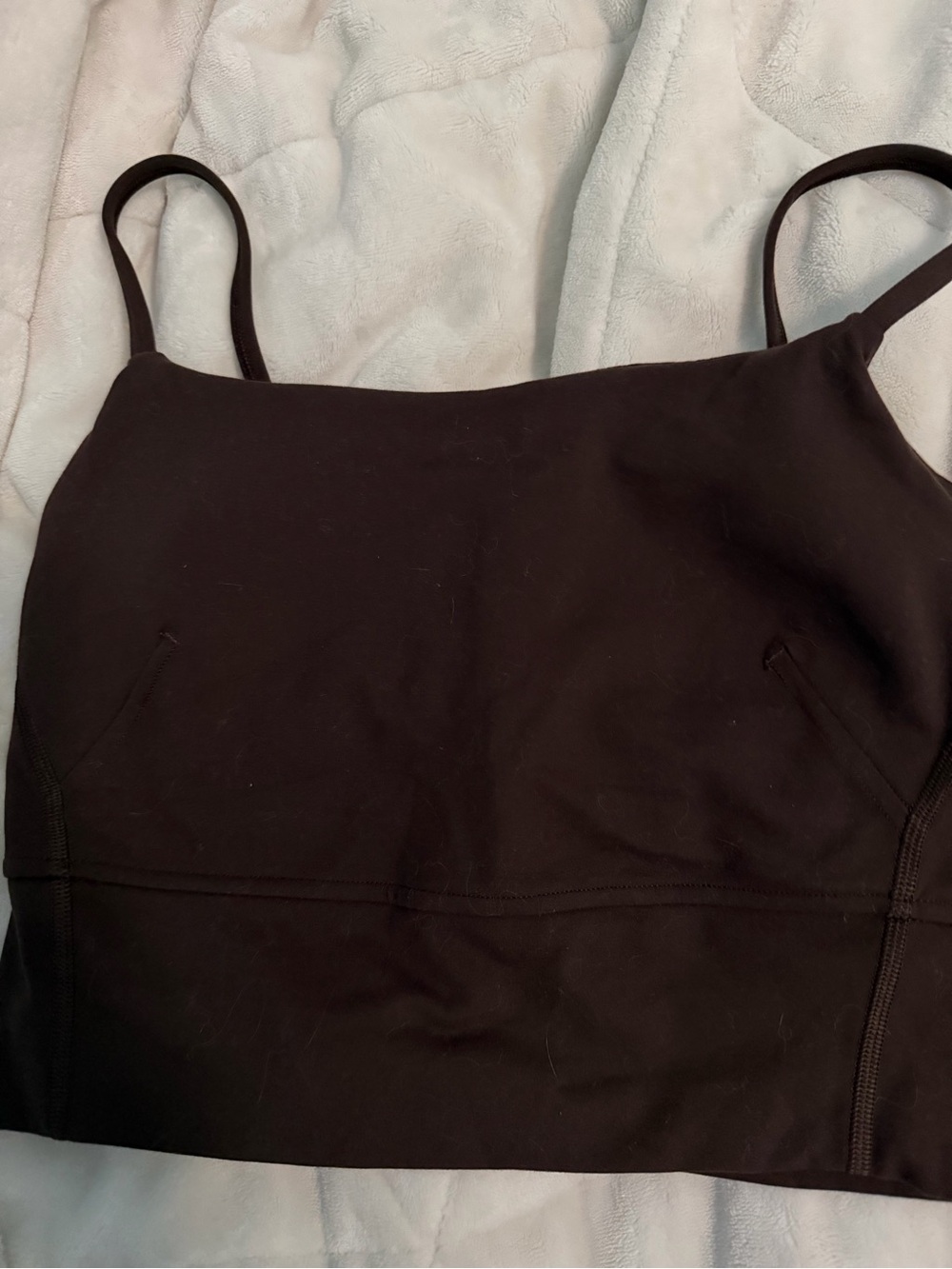 Lululemon Wunder Train Strappy Tank Brown Size 6